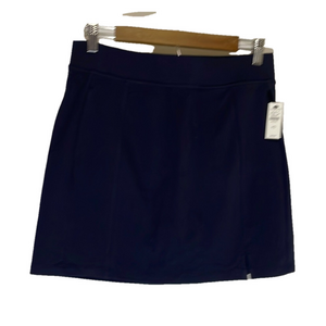 T by Talbots Navy Blue Knit Tennis Golf Skort Sz PS